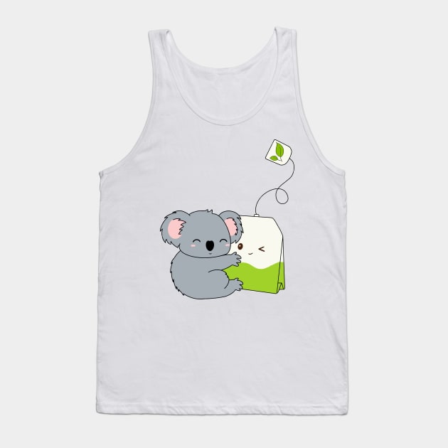 Koala Tea Tank Top by alexanderkansas